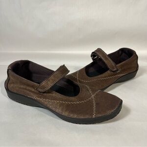 Arcopedico L18 Mary Jane Shoes Bronze Brown Size 39 Euro 8.5 US